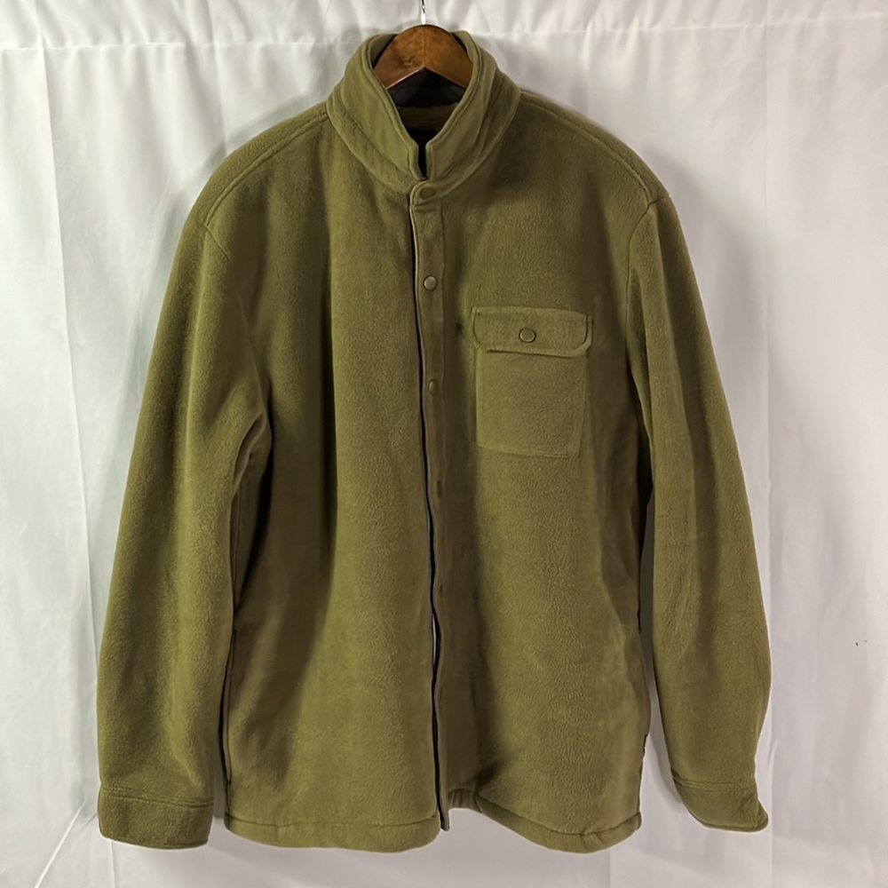 NWT Union Fennel Green Sherpa Lined Fleece Jacket